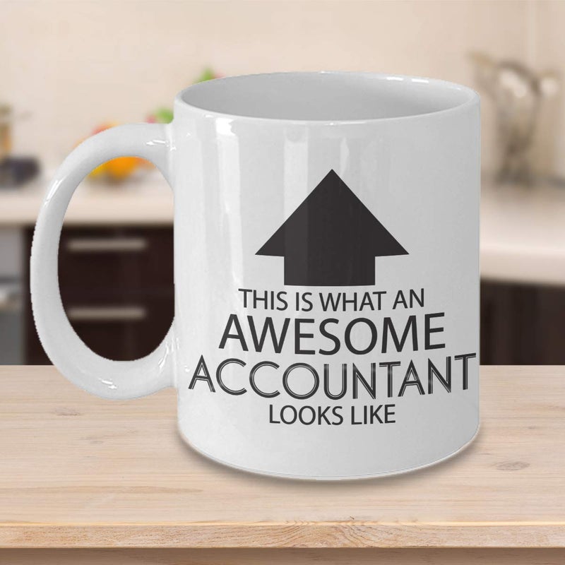MP Shop Inc Funny Occupation Coffee Mug - This Is What An Awesome Accountant Looks Like - Inspirational Sarcasm Birthday Christmas Humor Gift Idea Novelty Tea Cup - Image 4